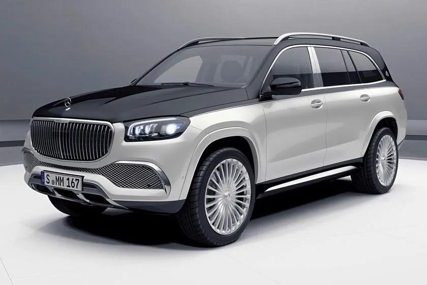 Landing 5 million! The new generation of Maybach GLS600 port real shot, the back row does not lose to Elfa