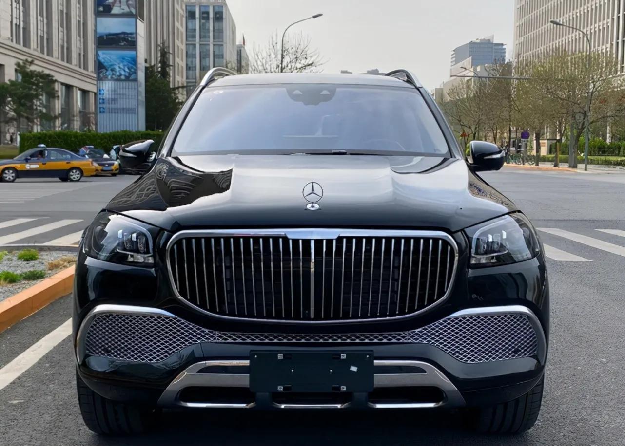 Landing 5 million! The new generation of Maybach GLS600 port real shot, the back row does not lose to Elfa